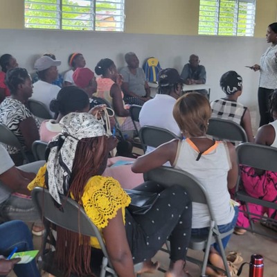 Women Attending Microloan Training